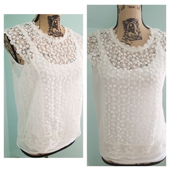 Sheer Lace Top - Picture 3 of 7